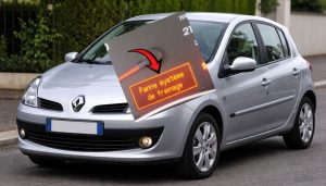 clio 2 avec message panne de freinage