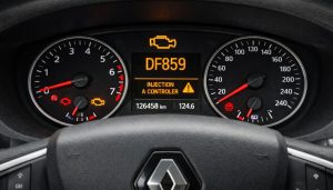 code erreur sur tableau de bord renault
