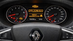 code renault dtc sur tableau de bord