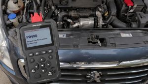 code 0490 sur une peugeot